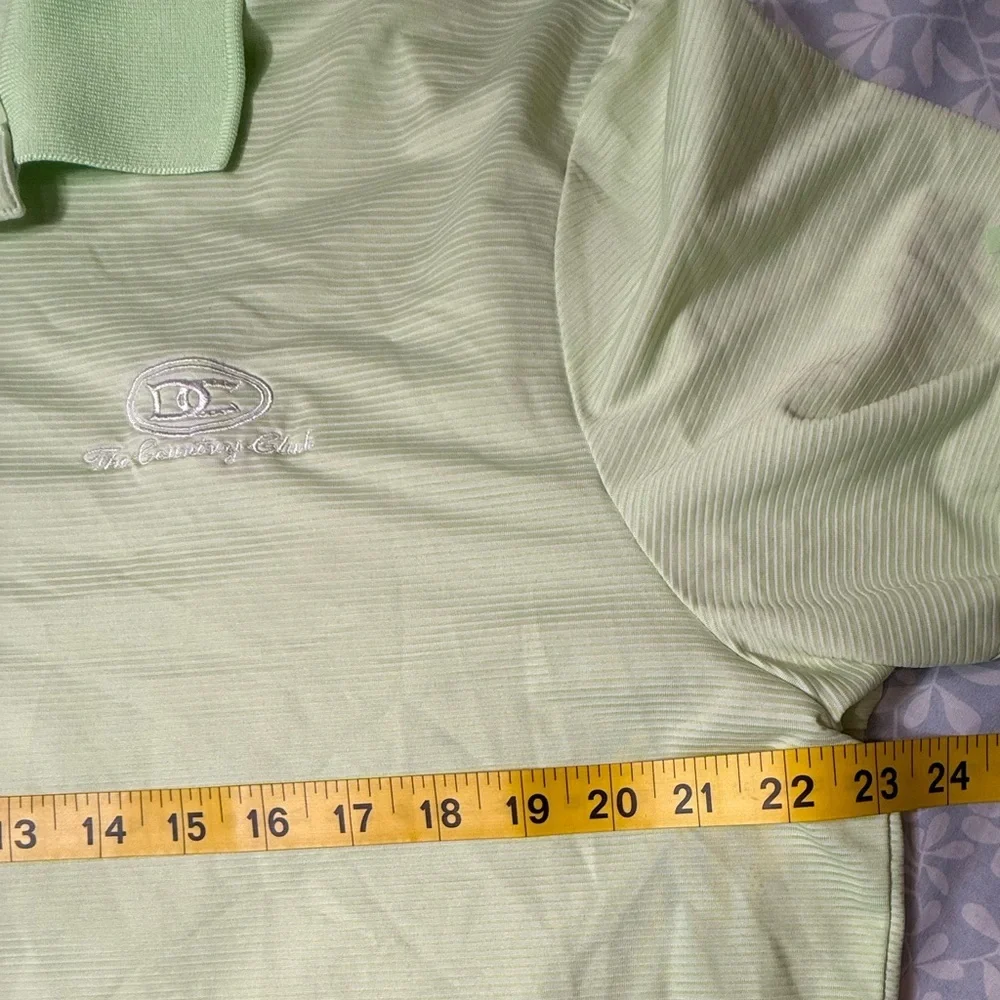 Adidas Green Polo Shirt Classic Style size L